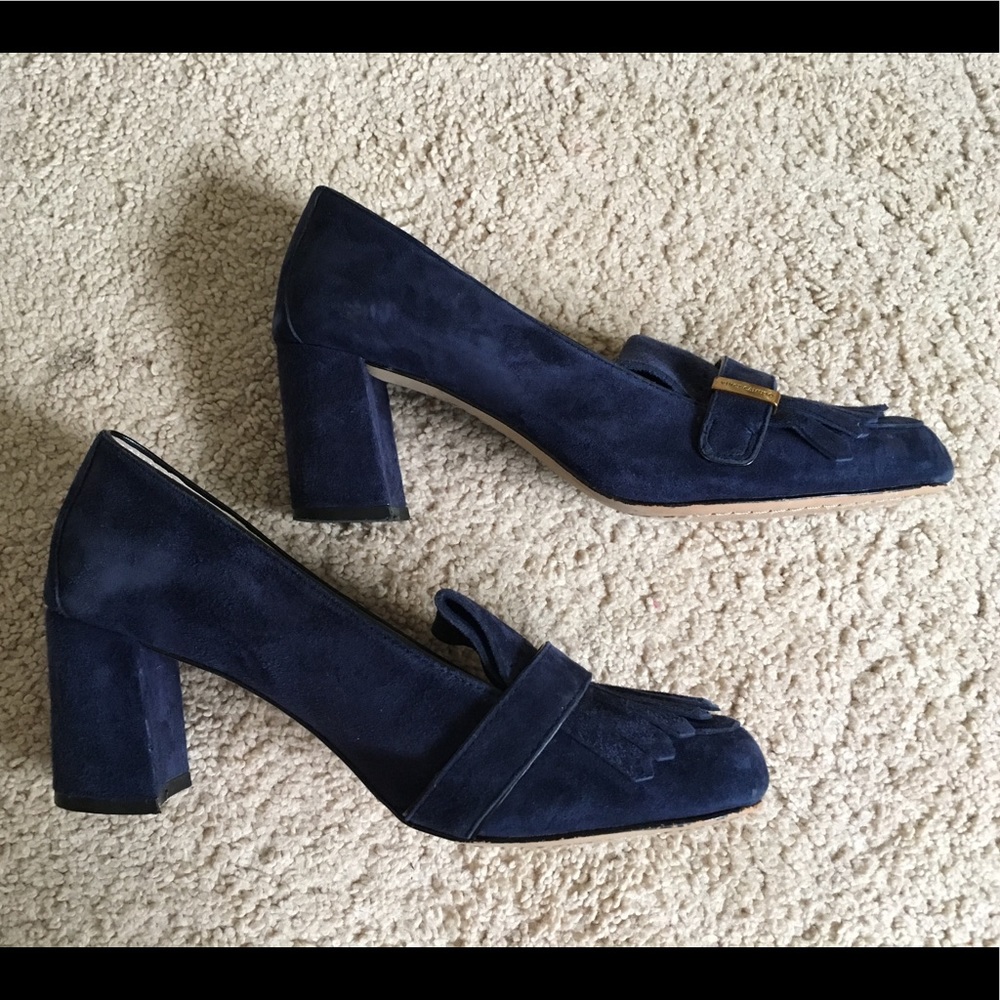 Vince Camuto Suede Blue Hills 7.5